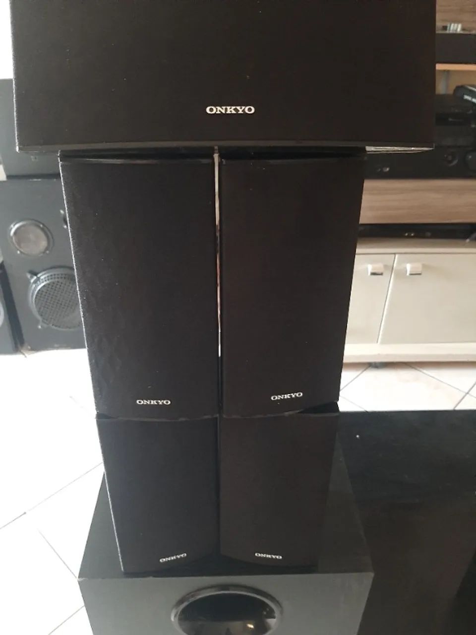 Caixinha de home thieter marca Sony / Onkyo em perfeito estado de uso - Foto 4