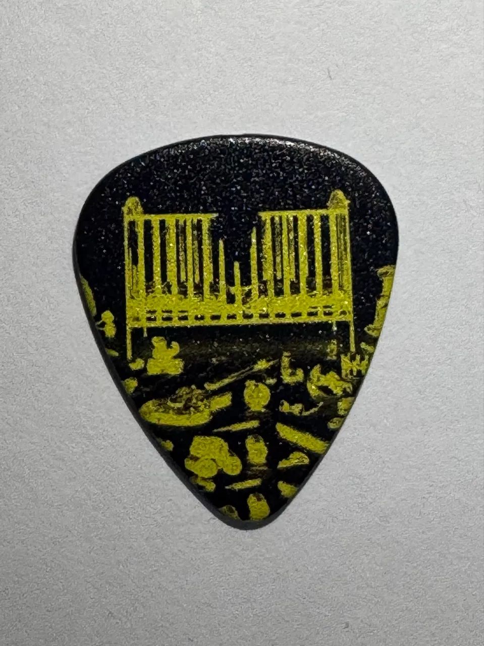 Palheta Banda Metallica - item autêntico, original de show - Foto 2