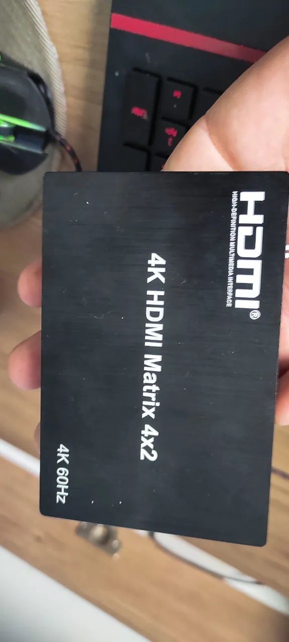 DIVISOR SWITCHER Matrix HDMI 4 × 2 - 4k 60Hzk 1080p  - Foto 2