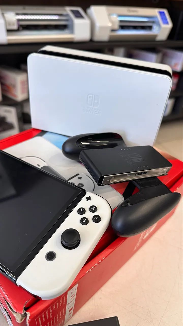 Nintendo Switch Oled 64GB - Consoles de Vídeo Game - Aeroporto