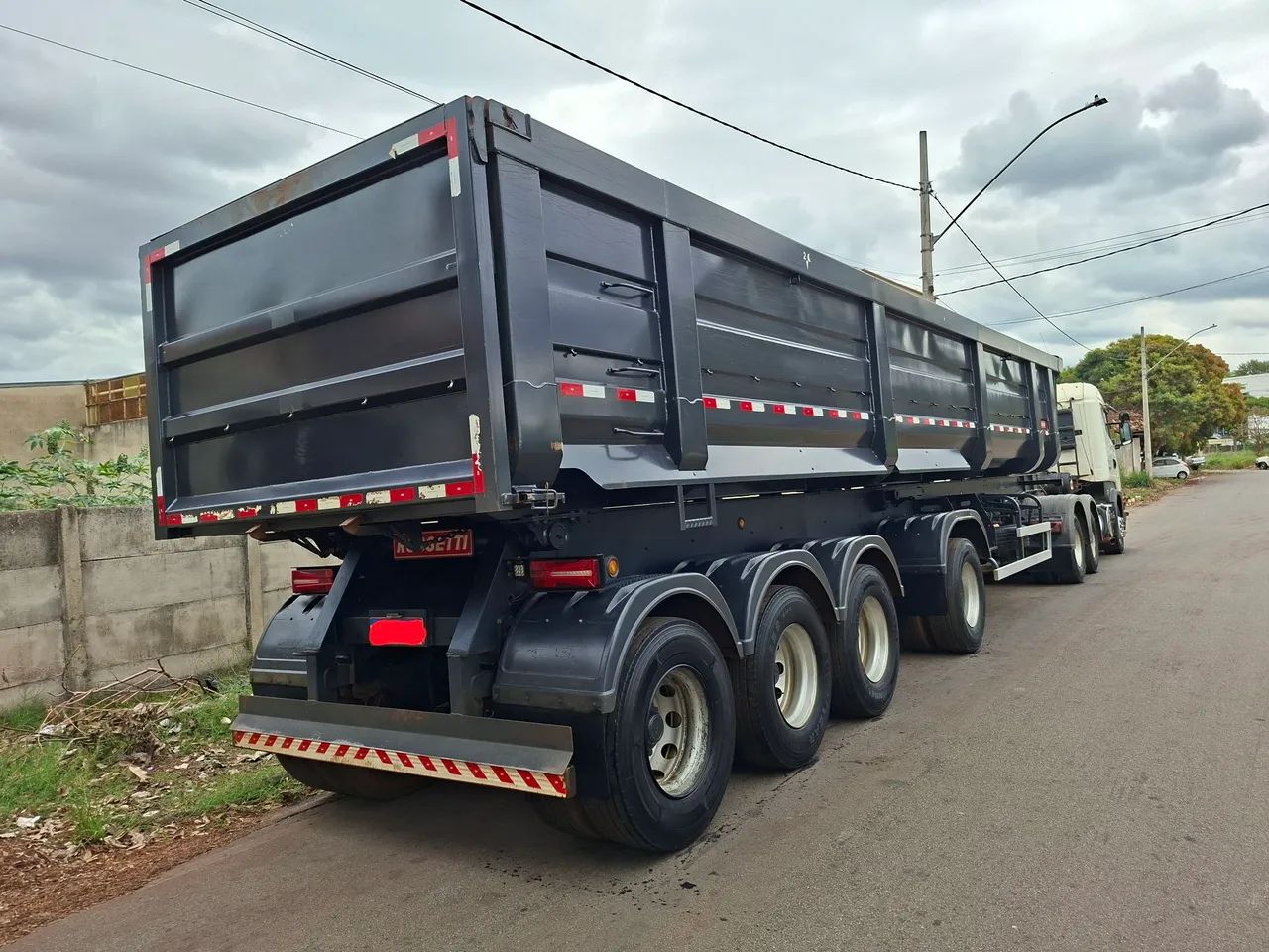 Carreta basculante 40 mts3