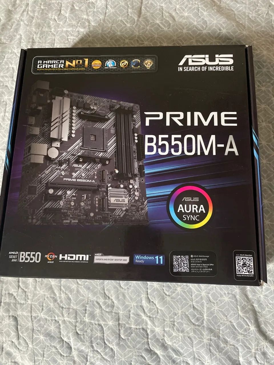 Placa mãe B550M-A