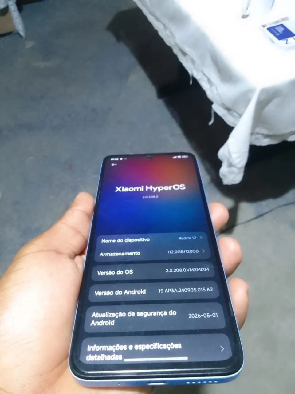 Redmi 12 azul  - Foto 2