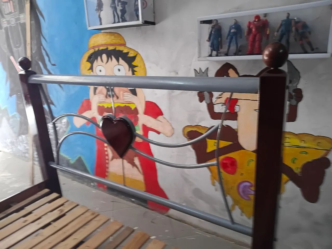 Cama de casal madeira  - Foto 3