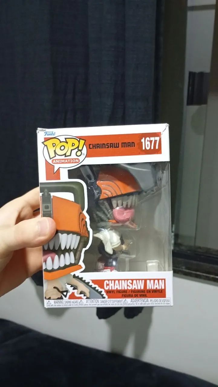 Dois funko pop Chainsaw Man - Foto 4
