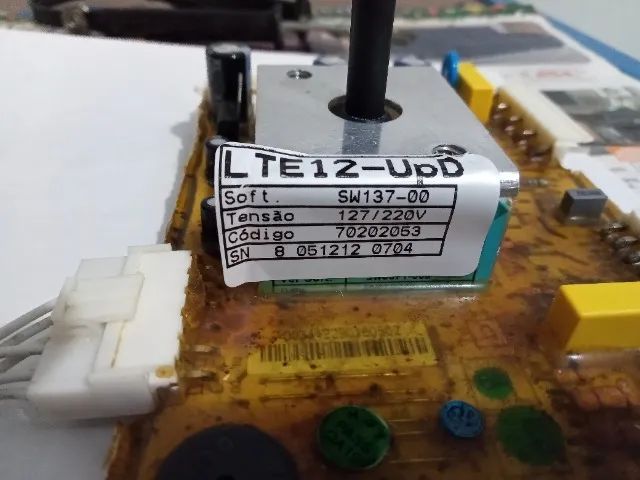 Placa De Potência E Placa Interface Lavadora Electrolux Lte12 - Foto 3