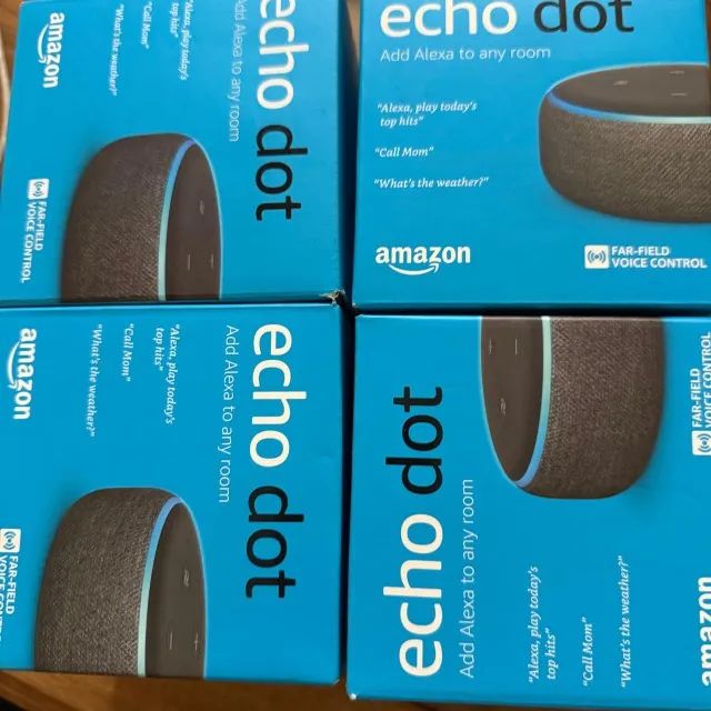 Alexa Echo Dot 3ª Geração Amazon Cor Preto