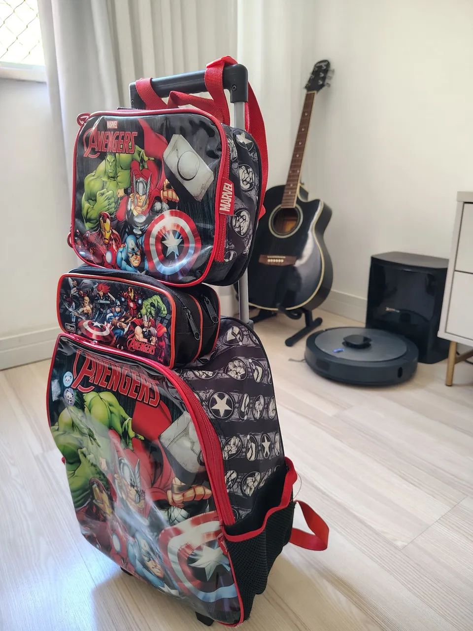 Kit mochila Vingadores Marvel  - Foto 4