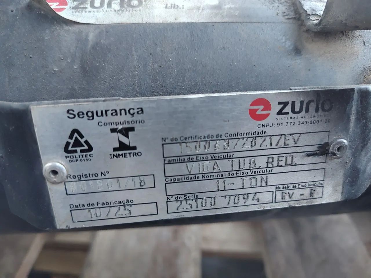 Eixo pneumático completo para caminhão/carreta  ano 2025 - Foto 7
