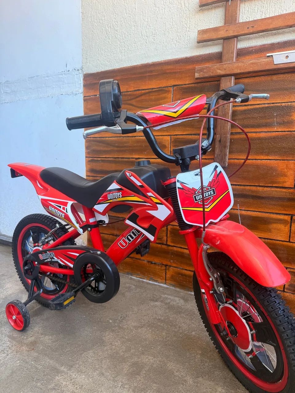 Bicicleta infantil motocross 