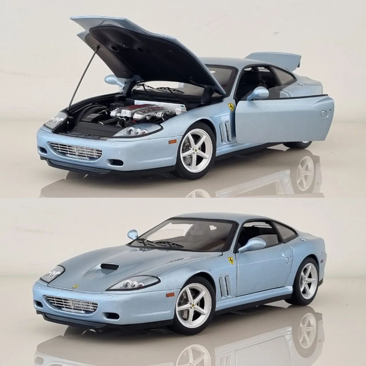 ミニカー Ferrari 575M Maranello 1:18 Hot Wheels Elite Ferrari 575M Maranello Bad Boys 2 1:18 #2158/5000