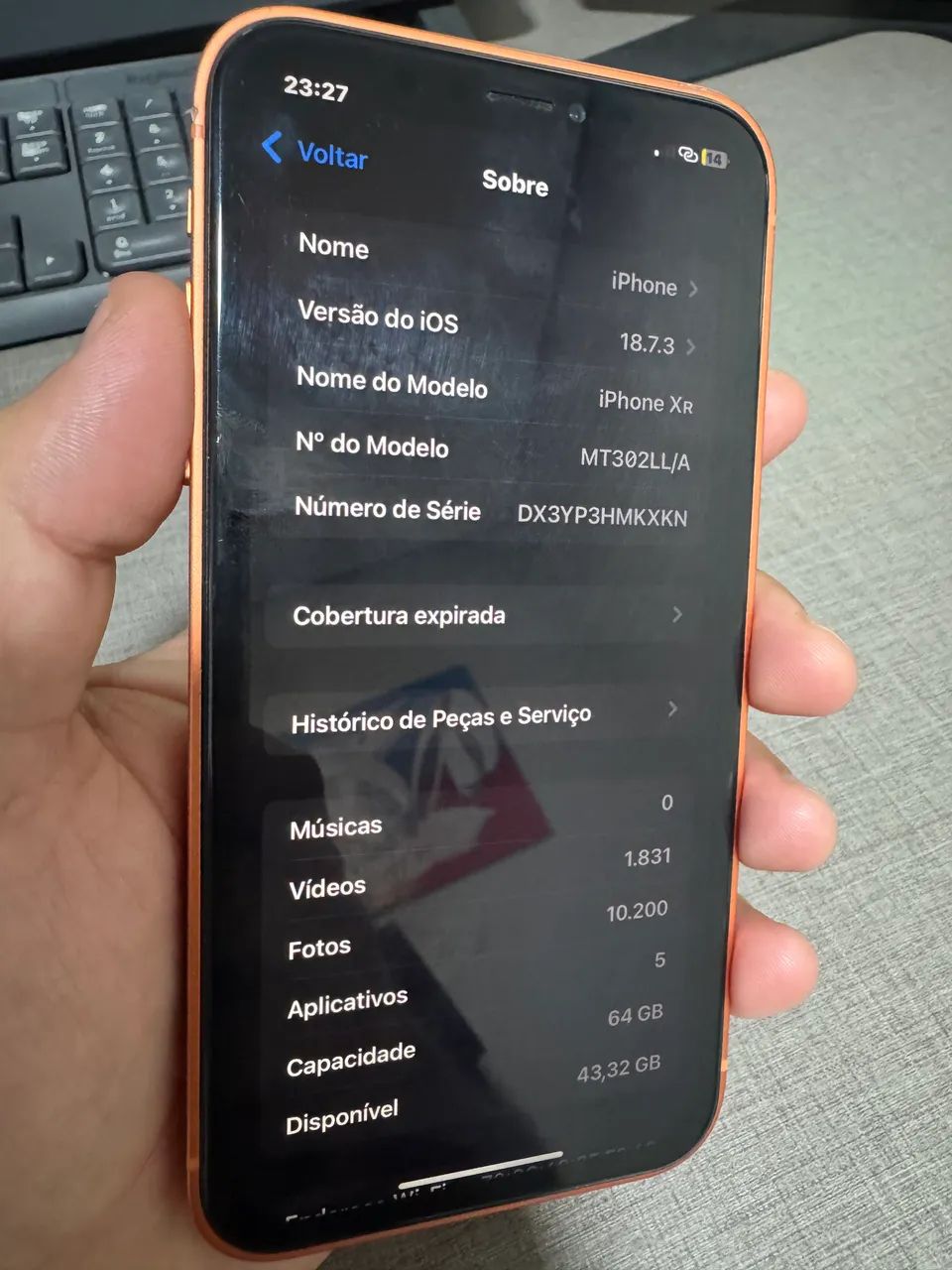 iPhone XR na carcaça 17 pro - Foto 4
