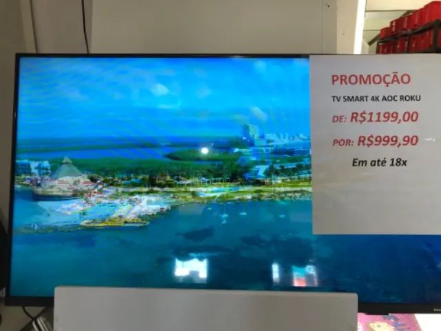 TV SMART 4K AOC ROKU TV - Foto 3