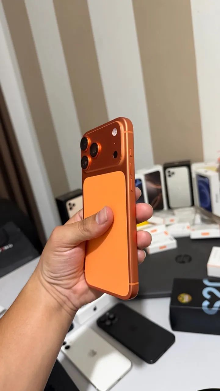 iphone 17 pro Max 512g laranja  - Foto 2