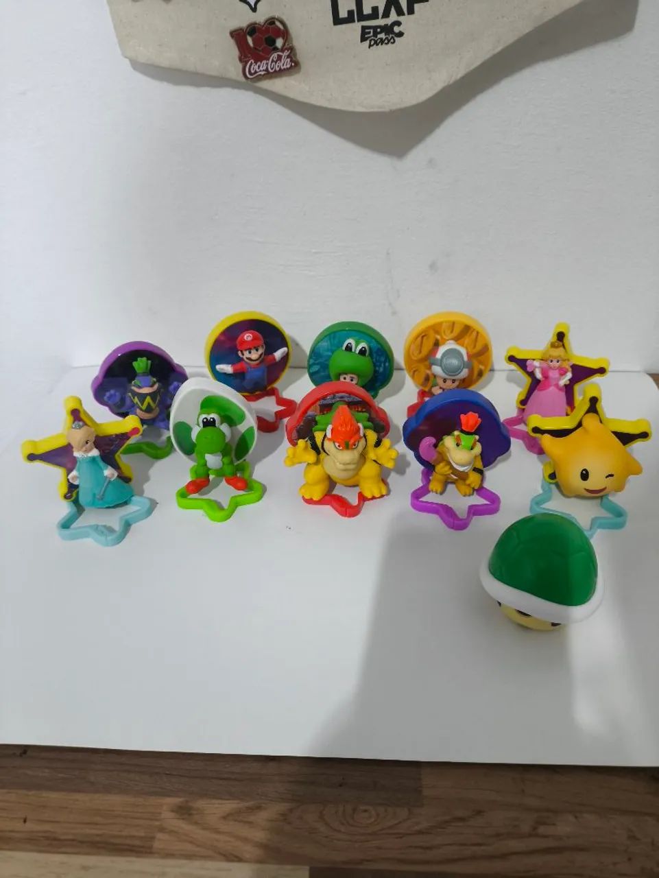 Coleção Mario Bros MacDonalds 