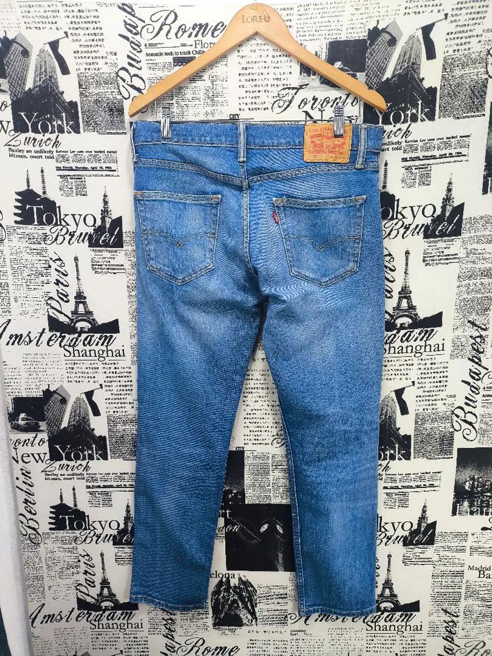 Calça Jeans Levi's 511 Tam 42 Cód 4595 Usado/Original  - Foto 2