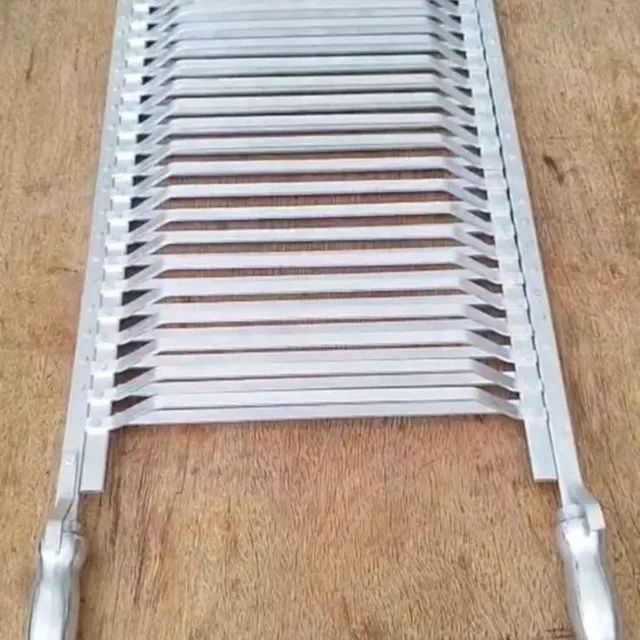 GRELHA PARA PEIXE EM ALUMINIO - Foto 2