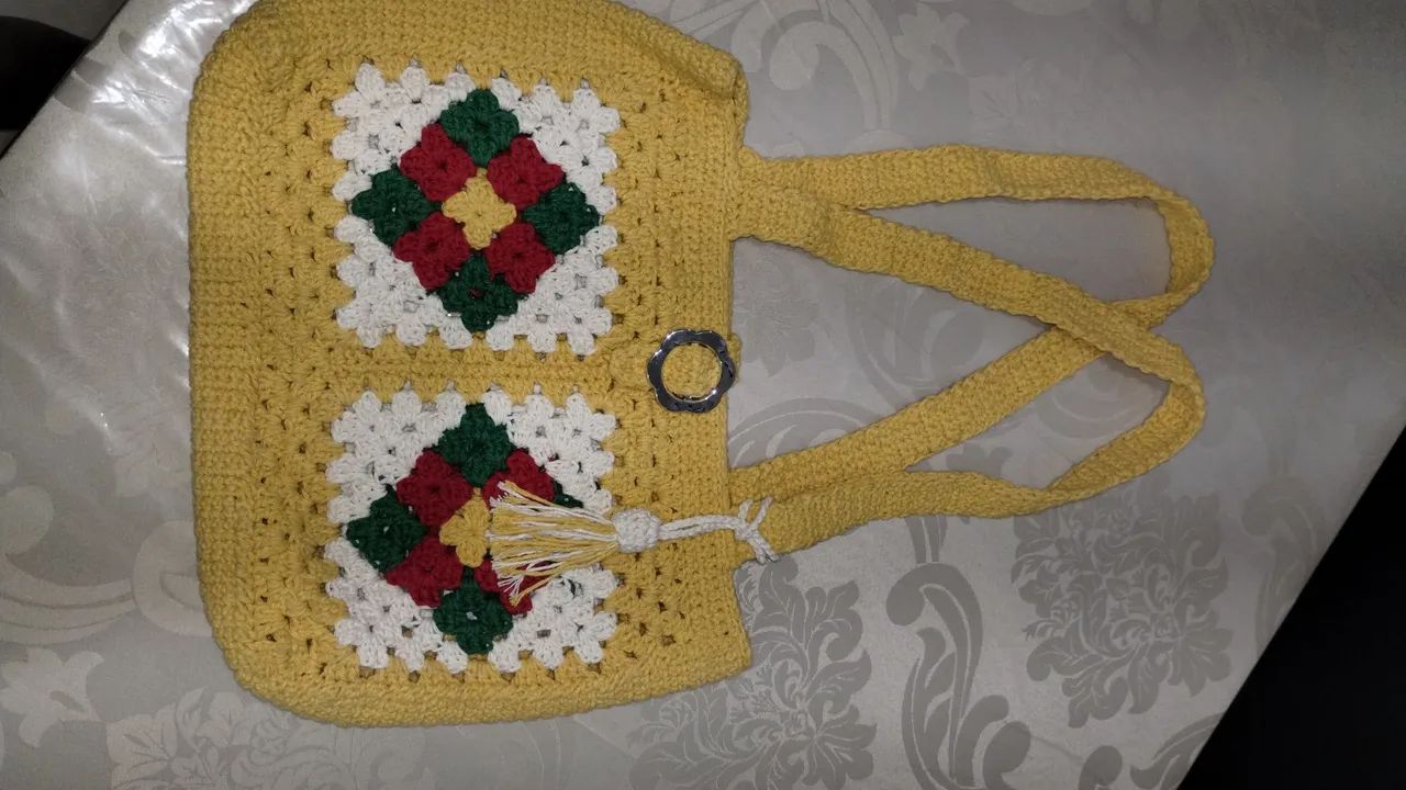 Bolsa de crochê  - Foto 2
