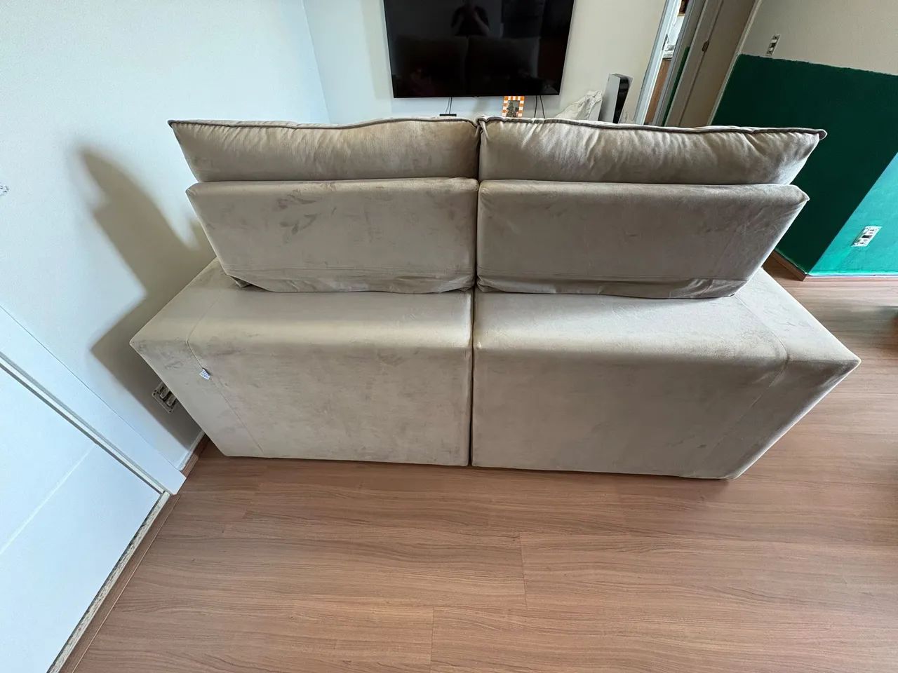 Sofá Retrátil 2m (Molas Ensacadas + Pillow Top) - Foto 5