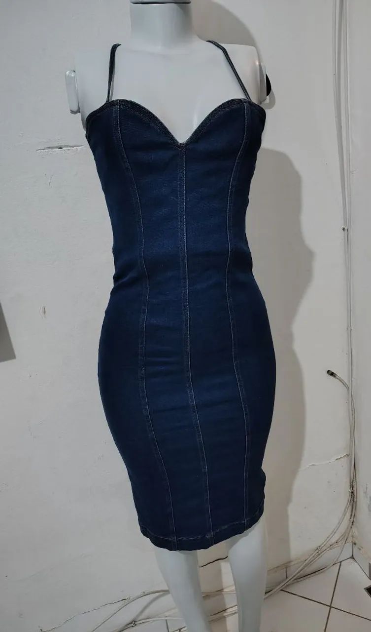 Vestido jeans desapego 
