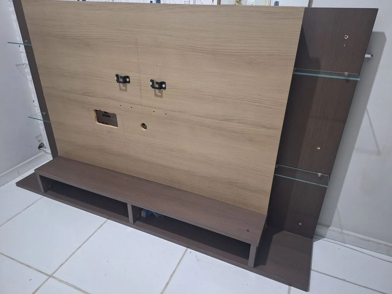 Painel para TV com bancada - Foto 2