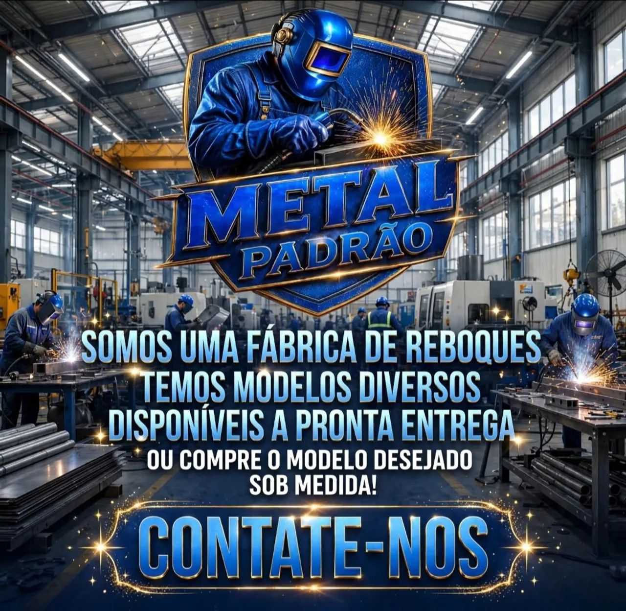 REBOQUE TRAILER LANCHONETE OKM. |METAL PADRÃO Força  e Resistência! - Foto 2