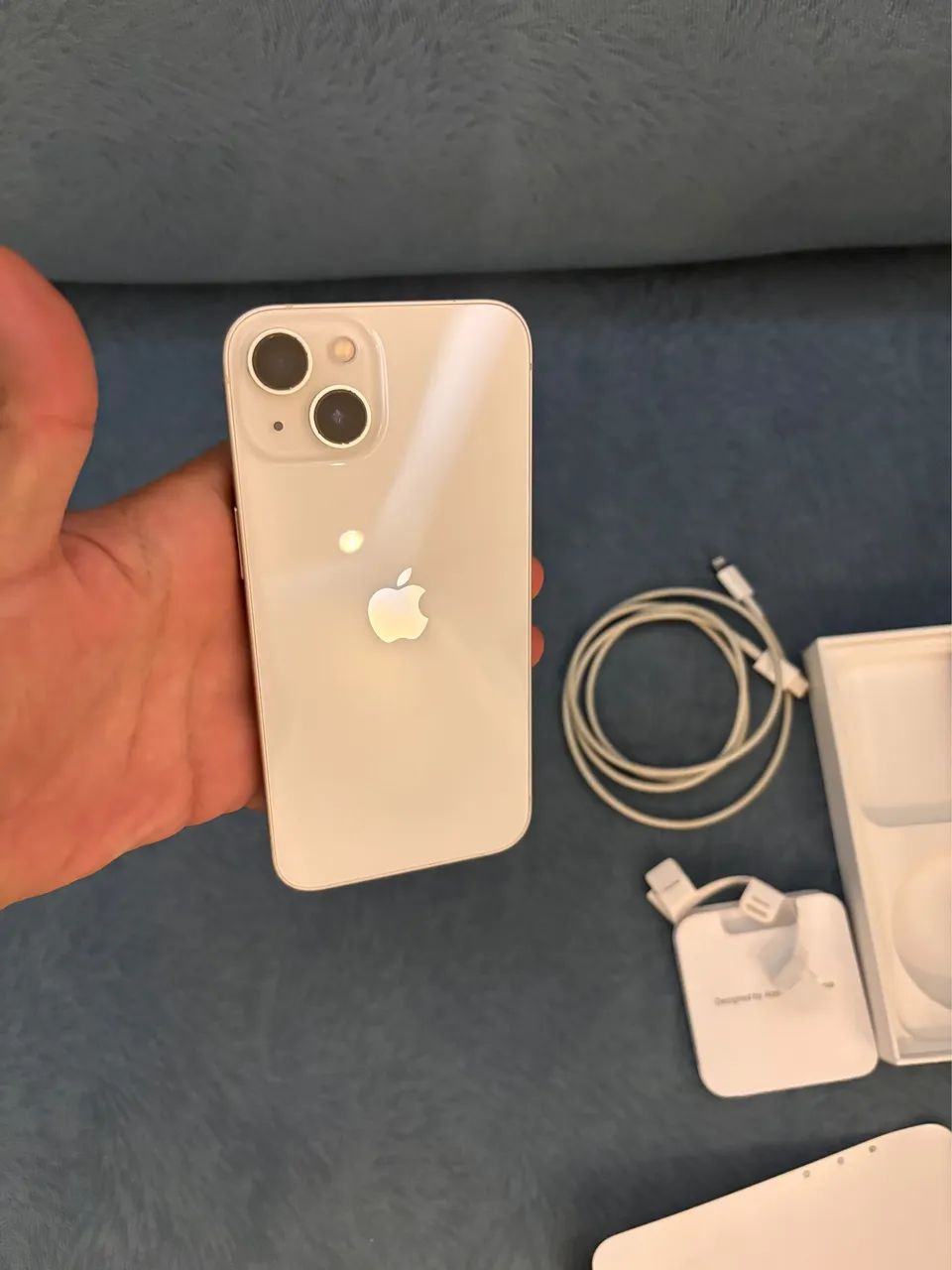IPHONE 13 128GB COR ESTELAR - ESTADO DE NOVO! - Foto 3