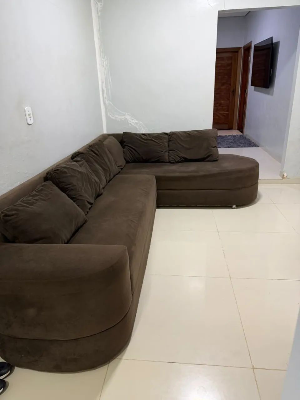 Vendo sofá que dar pra vc usar dois jeito . - Foto 3