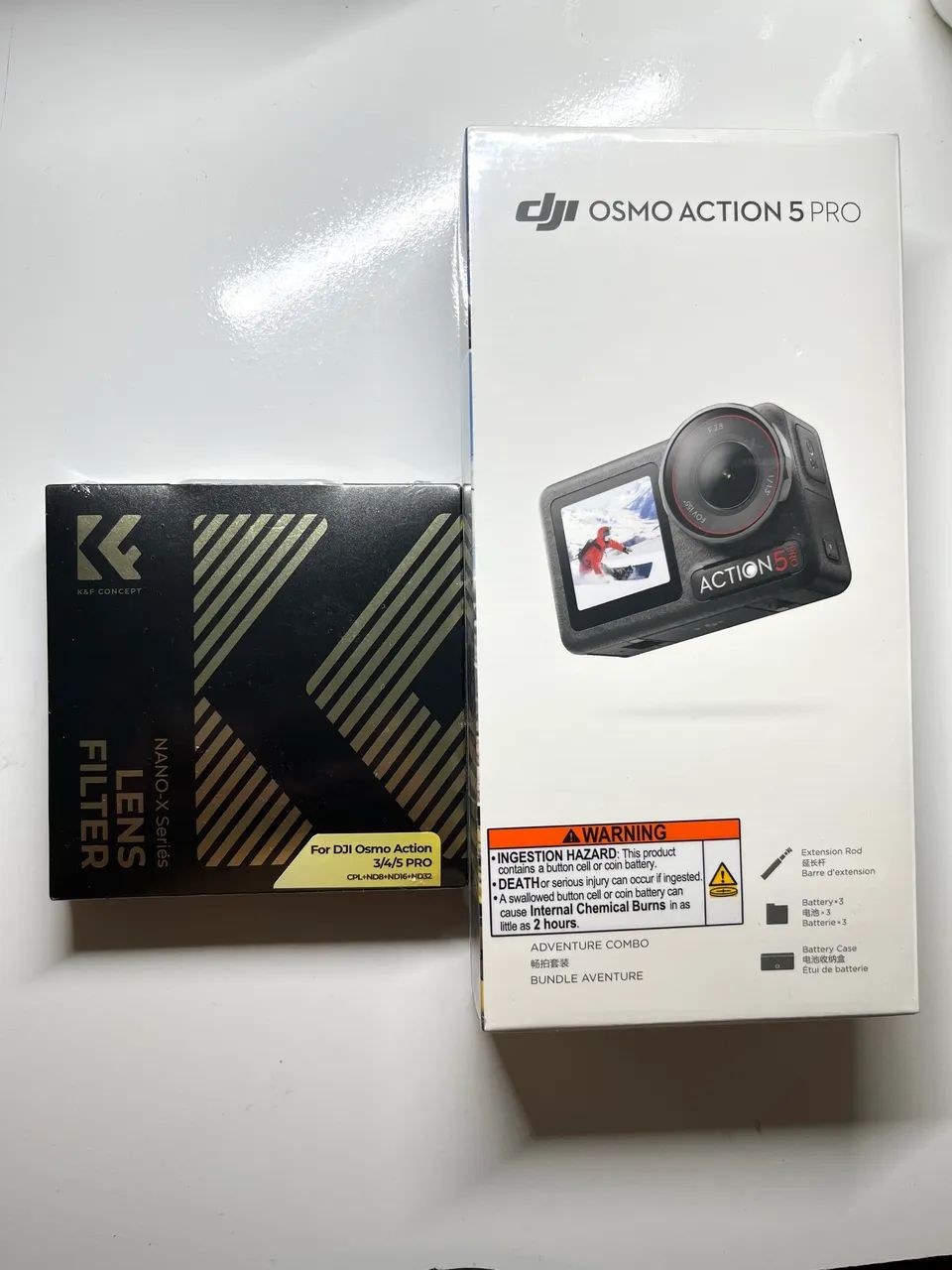 Dji osmo action 5 pro + kit filtro  - Foto 4