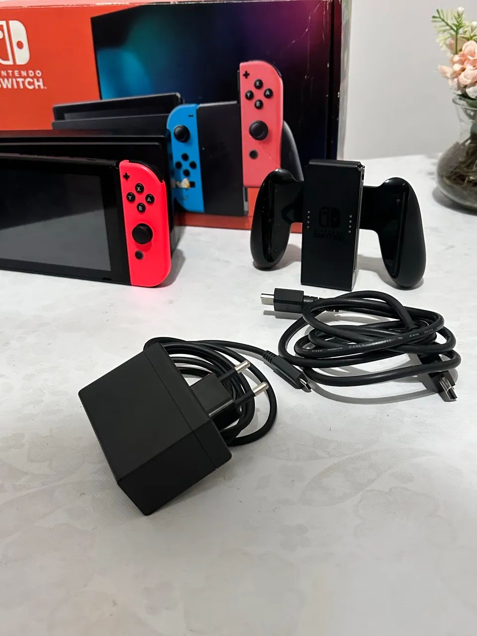 nintendo switch 1 v2 128gb desbloqueado  - Foto 4