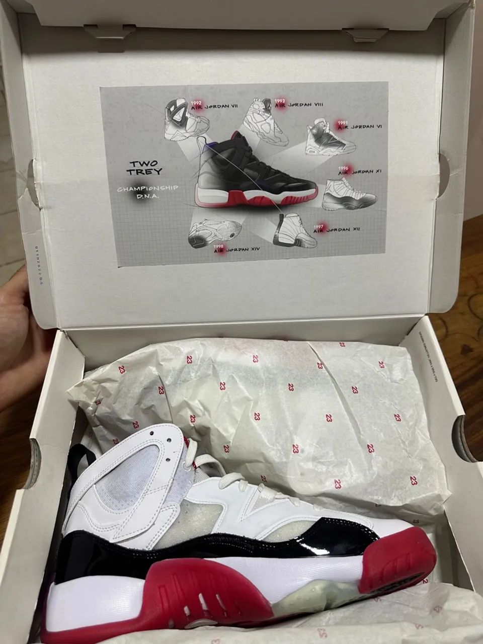 tênis jordan two trey  - Foto 5