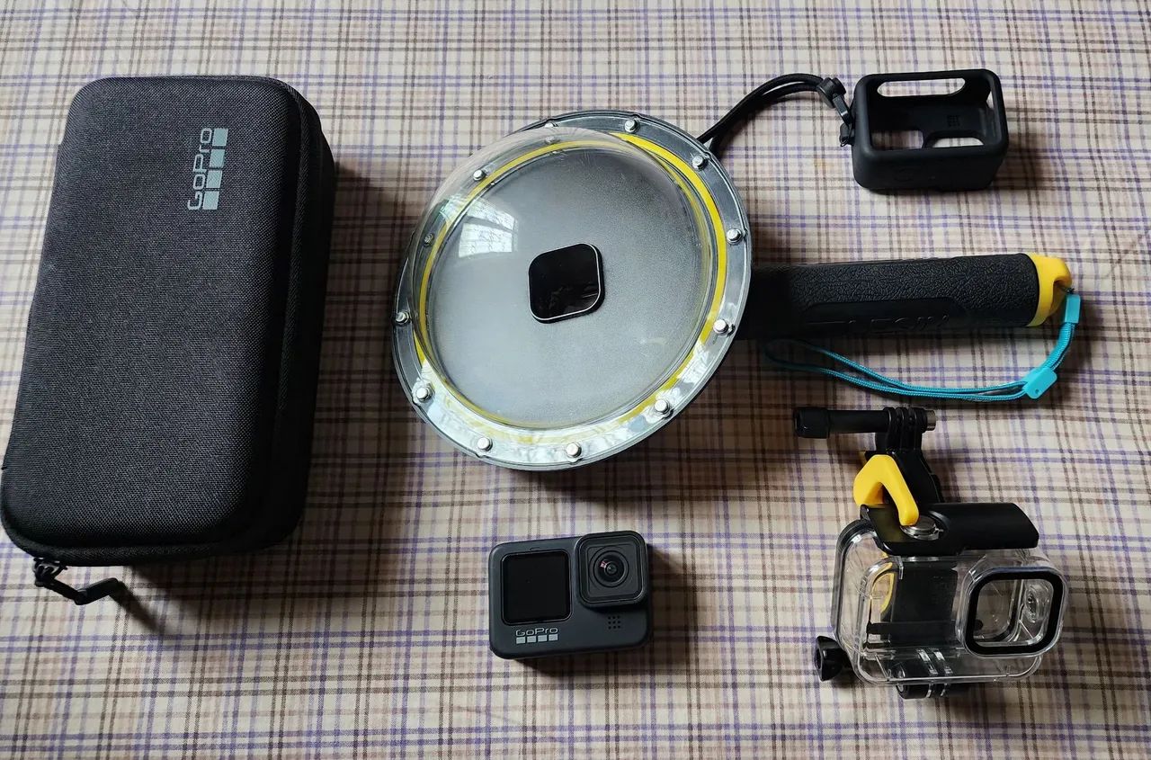 Gopro Hero9 Black com acessórios / nota fiscal