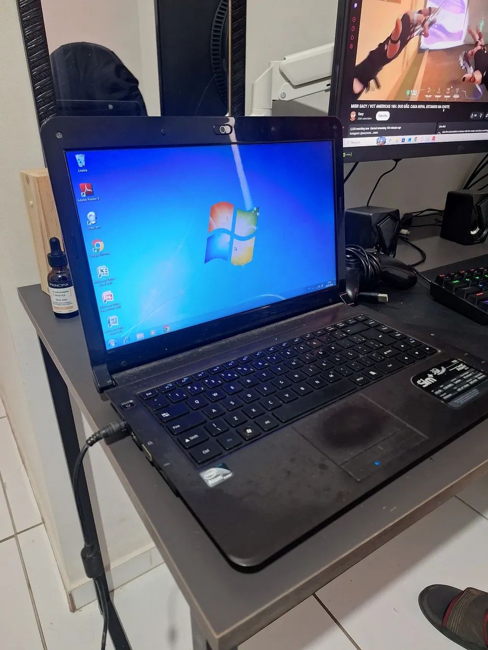 Notebook Positivo Sim+ 700 - funcionando 