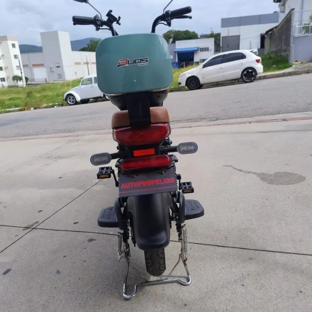 Bicicleta Elétrica Duos EKO-5  48 V 500W - Verde Claro - Foto 2