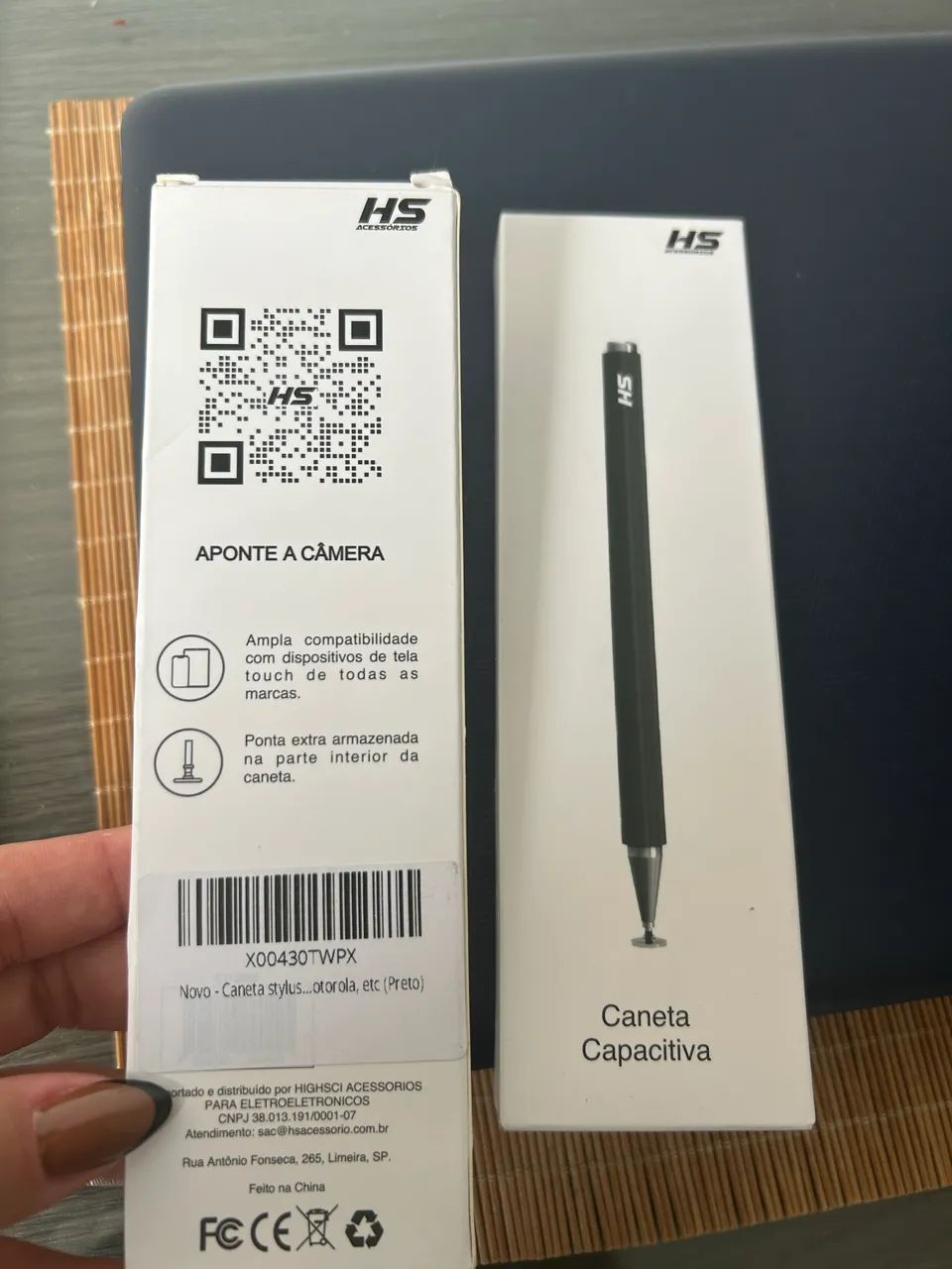 Caneta inteligente para tablet e celular 