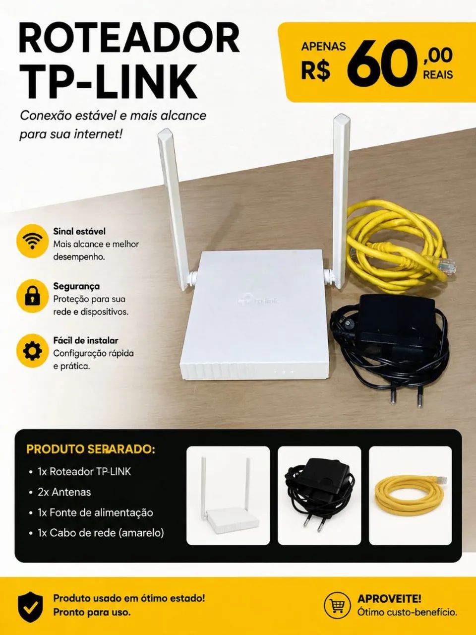 ROTEADOR TP-LINK