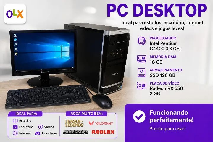 PC Desktop Completo