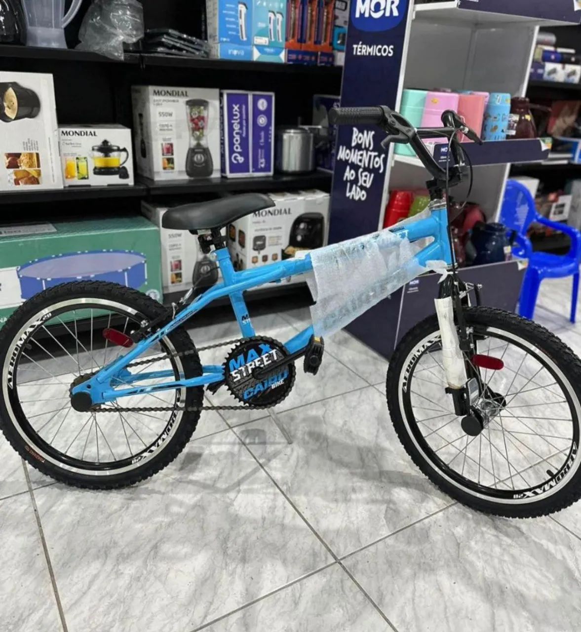 Bicicleta Aro 20 Cairu Azul 