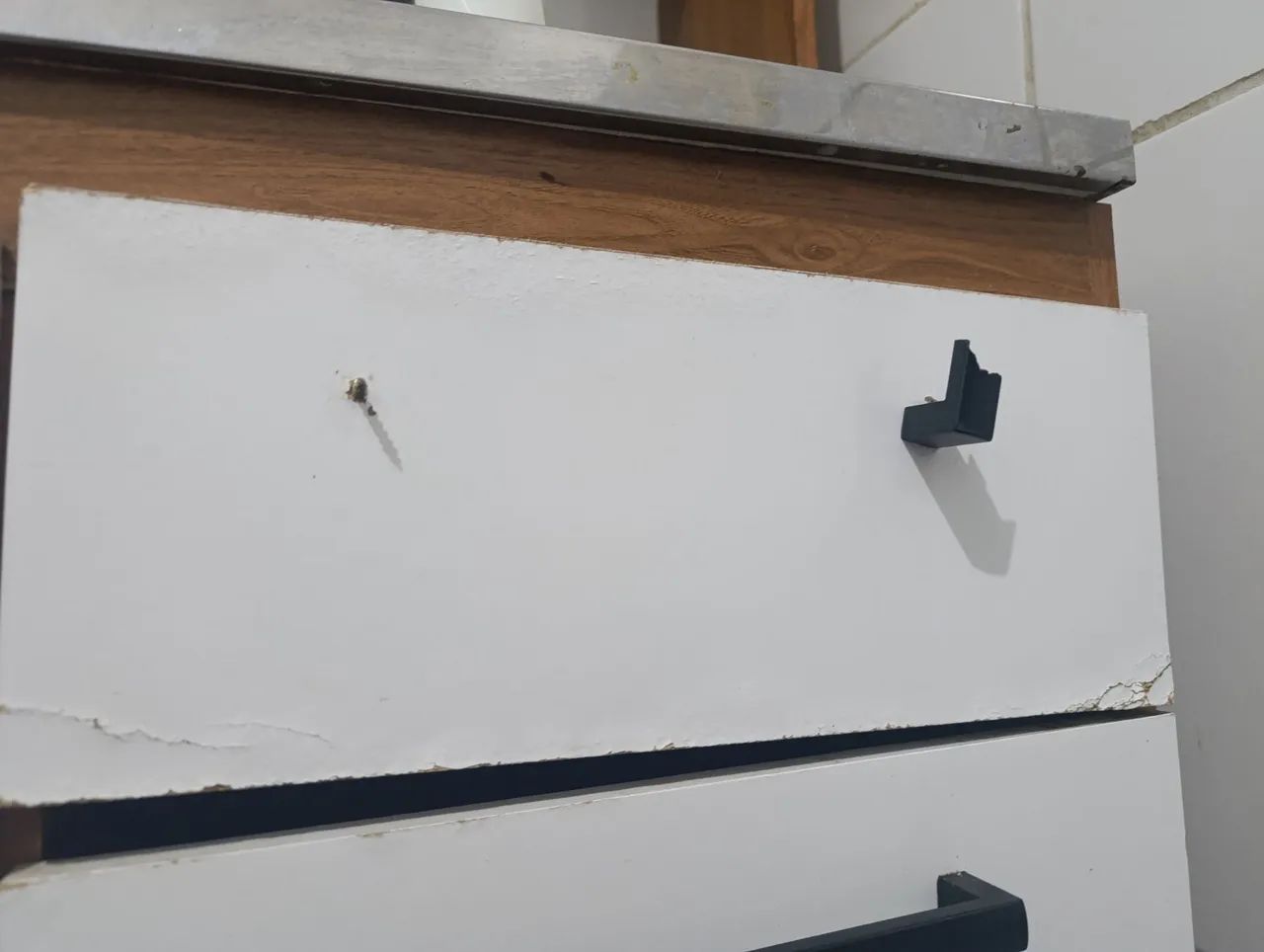 balcão de pia com tampo de inox - Foto 3