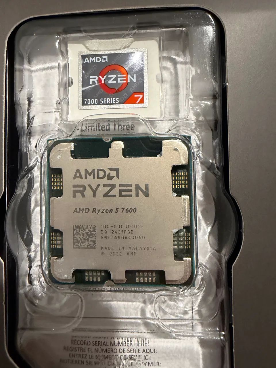 Processador AMD Ryzen 5 7600 (AM5) - Foto 3