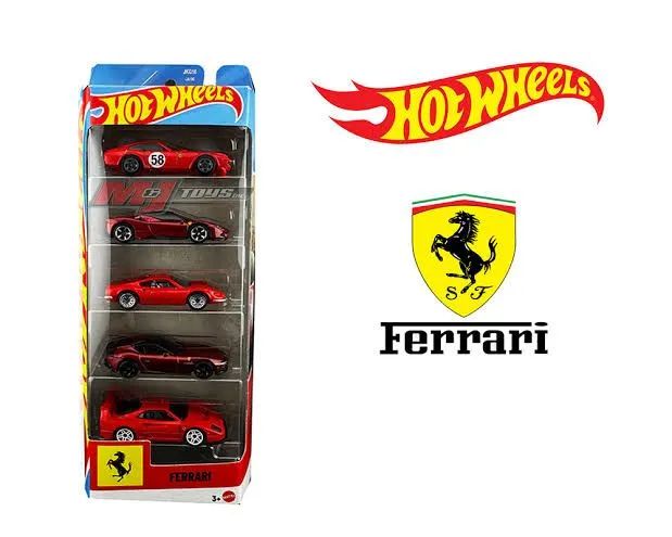 PACK SET FERRARI HOTWHEELS 