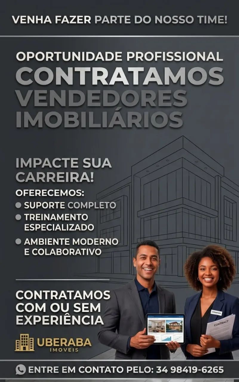 Vaga para vendedor (a)