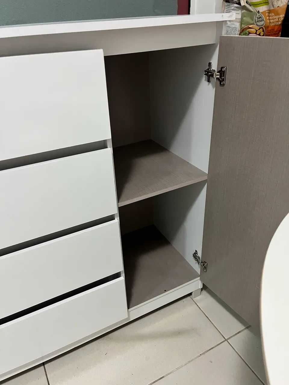 Cômoda branca nova  - Foto 2
