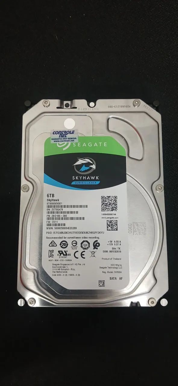HD Seagate 6TB