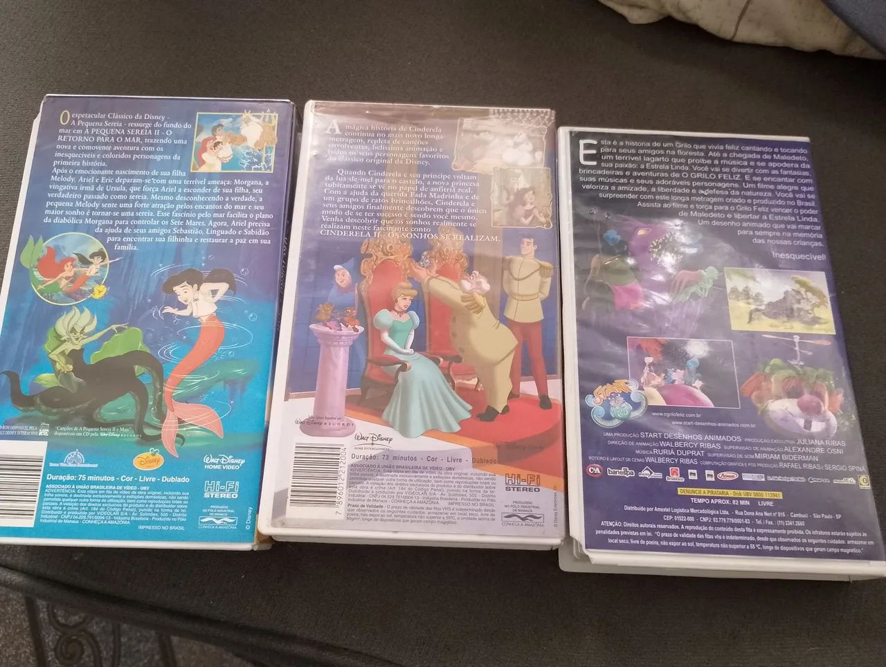 VHS infantil lote com três dublado  - Foto 3