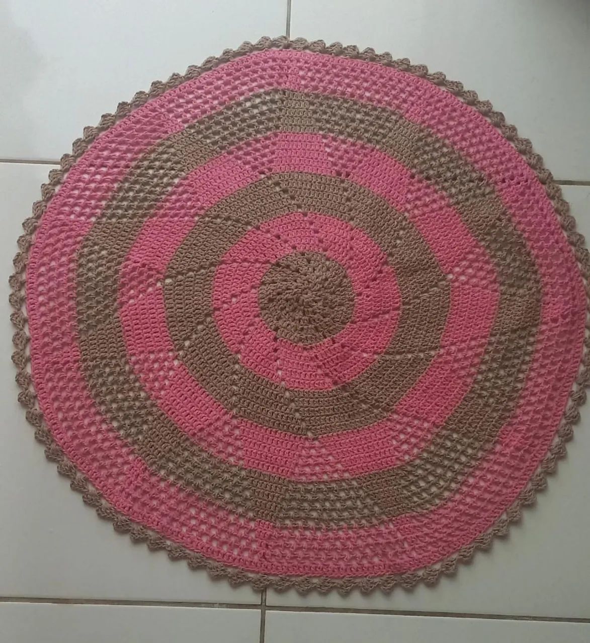 Tapetes de crochê 