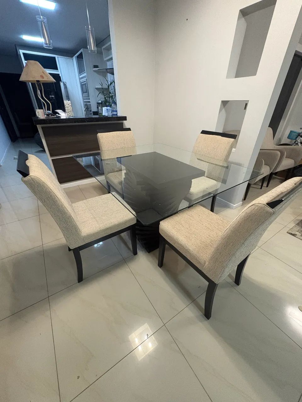 Mesa de Jantar 4 cadeiras - Foto 3
