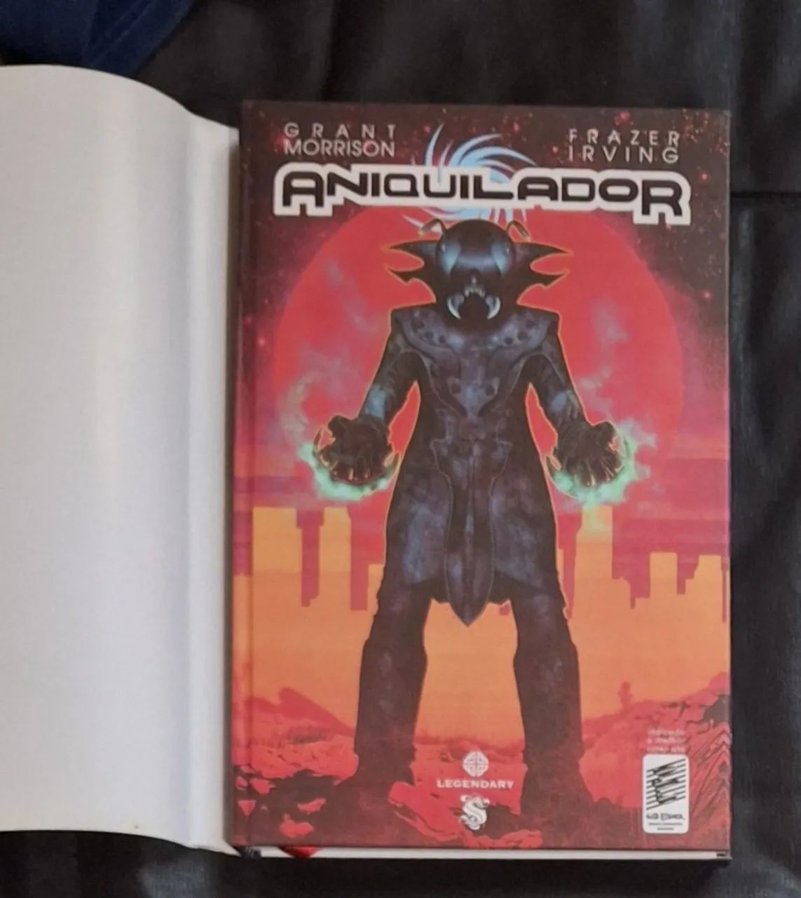 Aniquilador - Grant Morrison c/capa e sobrecapa - Foto 2