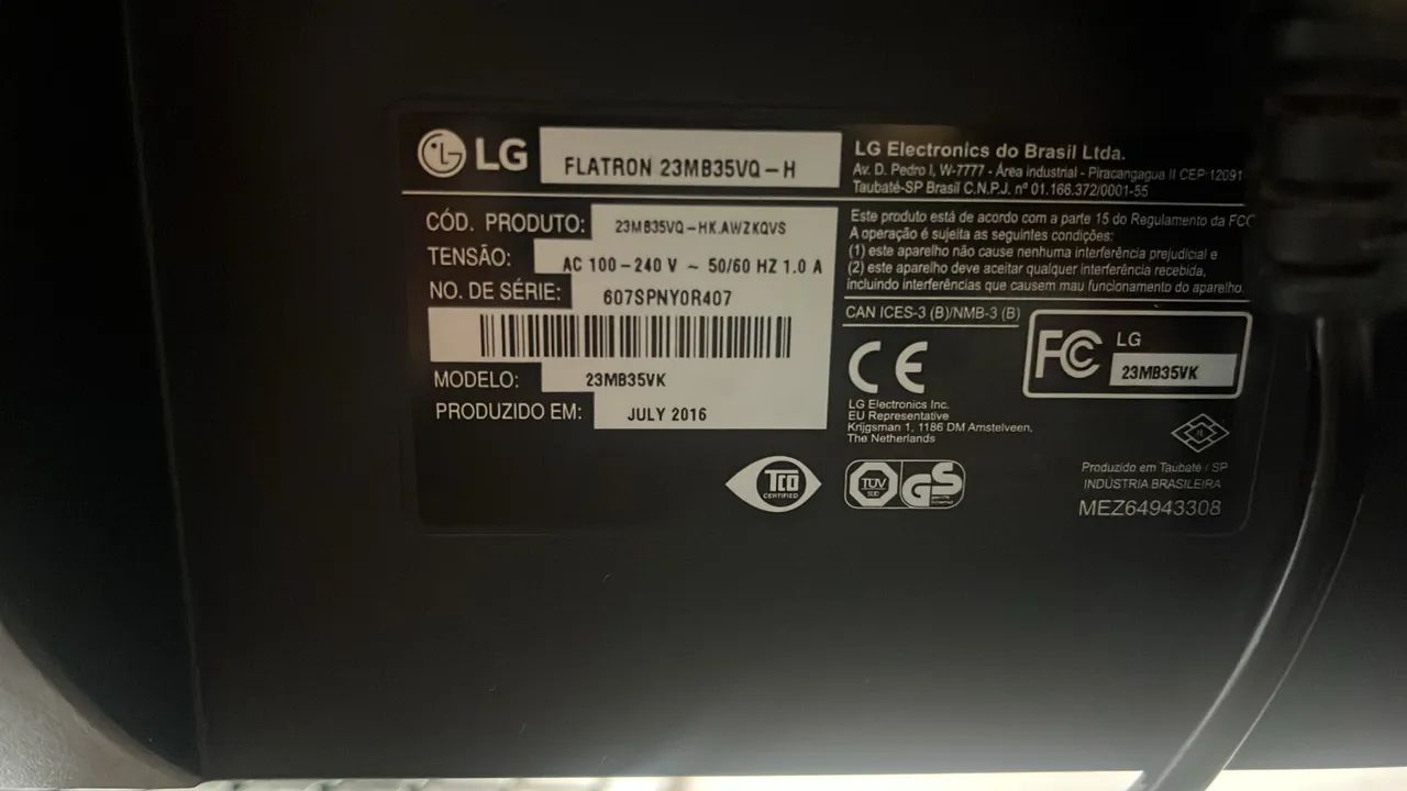 Monitor LG 23 polegadas - Foto 2
