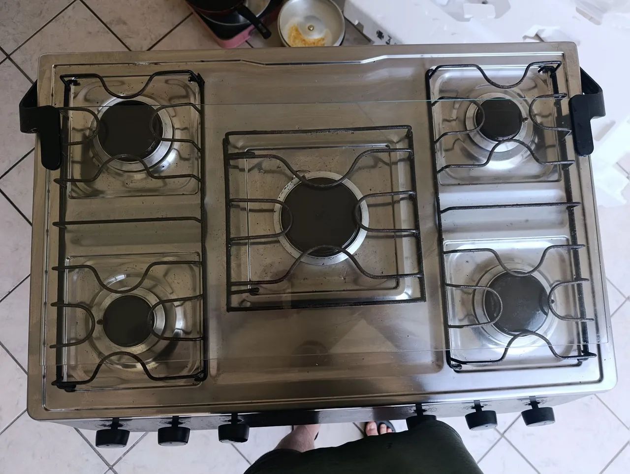 Vendo fogão Mulher 5 bocas funcionando perfeitamente